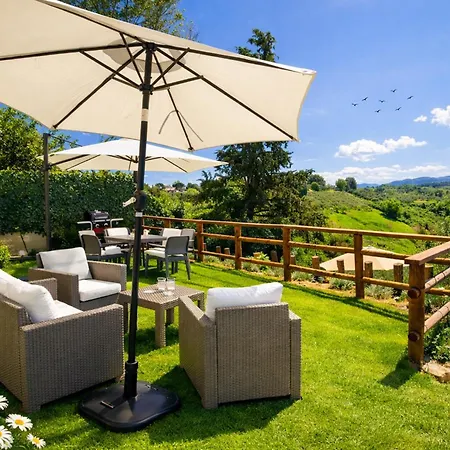 Apartamento Casale Il Petruccaio - Jacuzzi E Vista Panoramica Sulle Colline Toscane Orceto