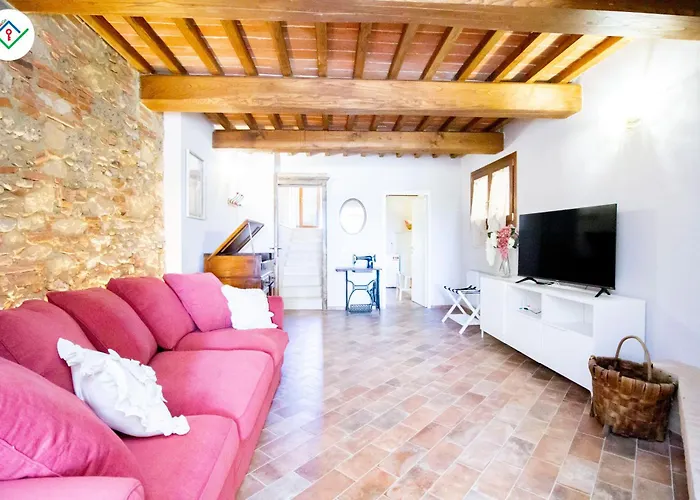 Casale Il Petruccaio - Jacuzzi E Vista Panoramica Sulle Colline Toscane